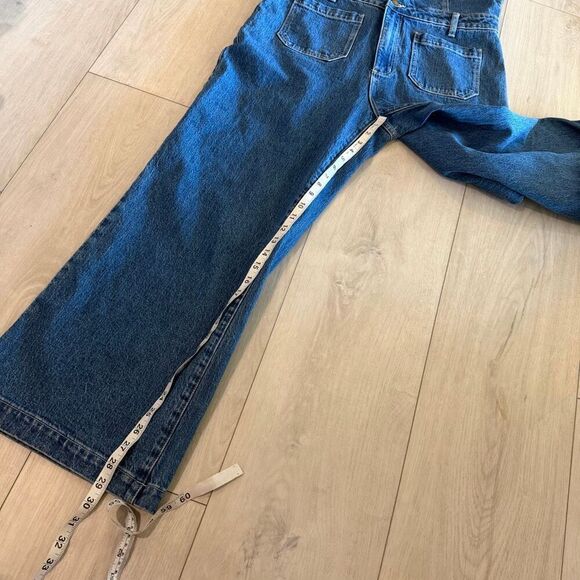 Rolla's Sailor Short Sleeve Denim Jumpsuit size XL - Picture 4 of 11